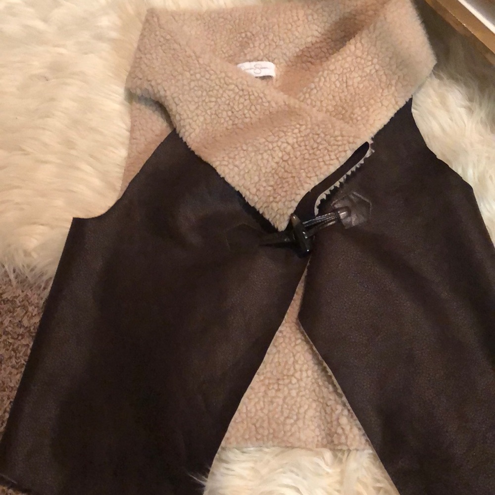 Jessica Simpson Chocolate vest